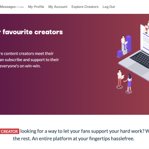 Alternative view of PHP FansOnly Patrons - Paid Content Creators Platform